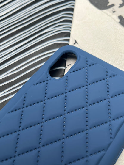 Quilted Matte Silicone Case