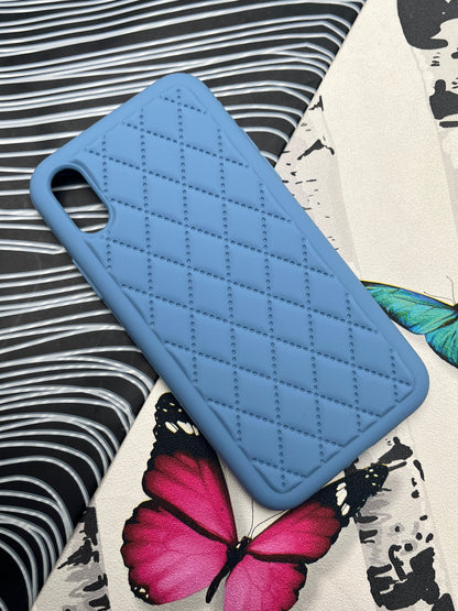 Quilted Matte Silicone Case