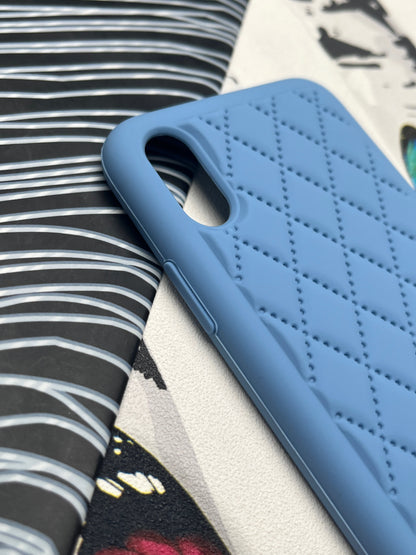 Quilted Matte Silicone Case