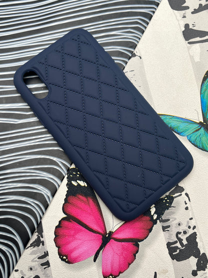Quilted Matte Silicone Case