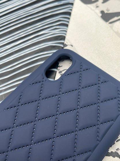 Quilted Matte Silicone Case