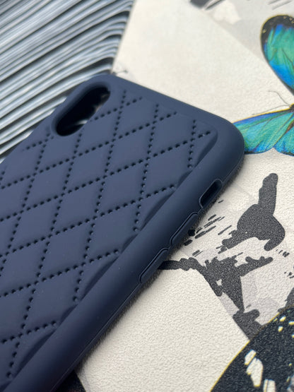 Quilted Matte Silicone Case