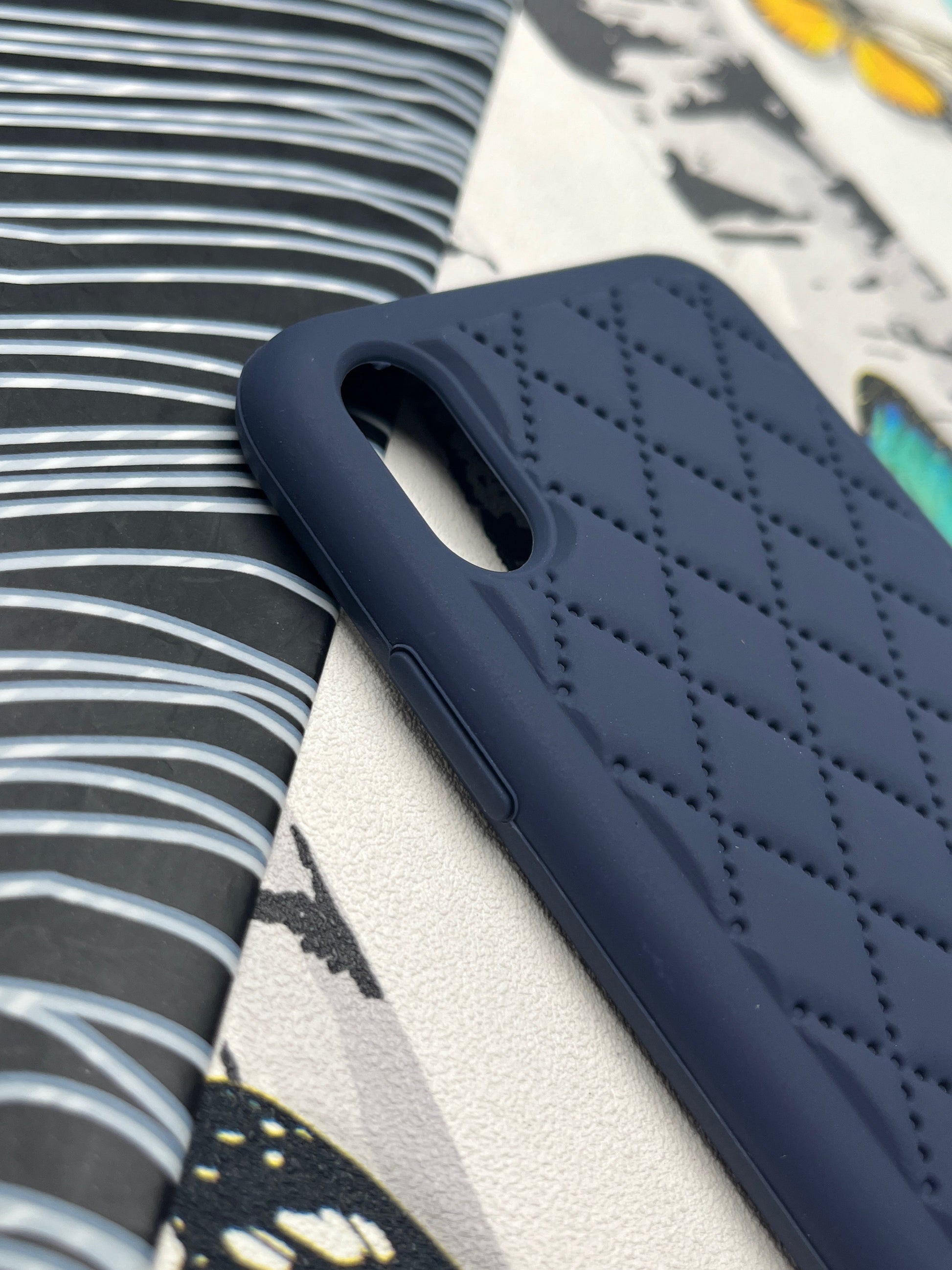 Quilted Matte Silicone Case