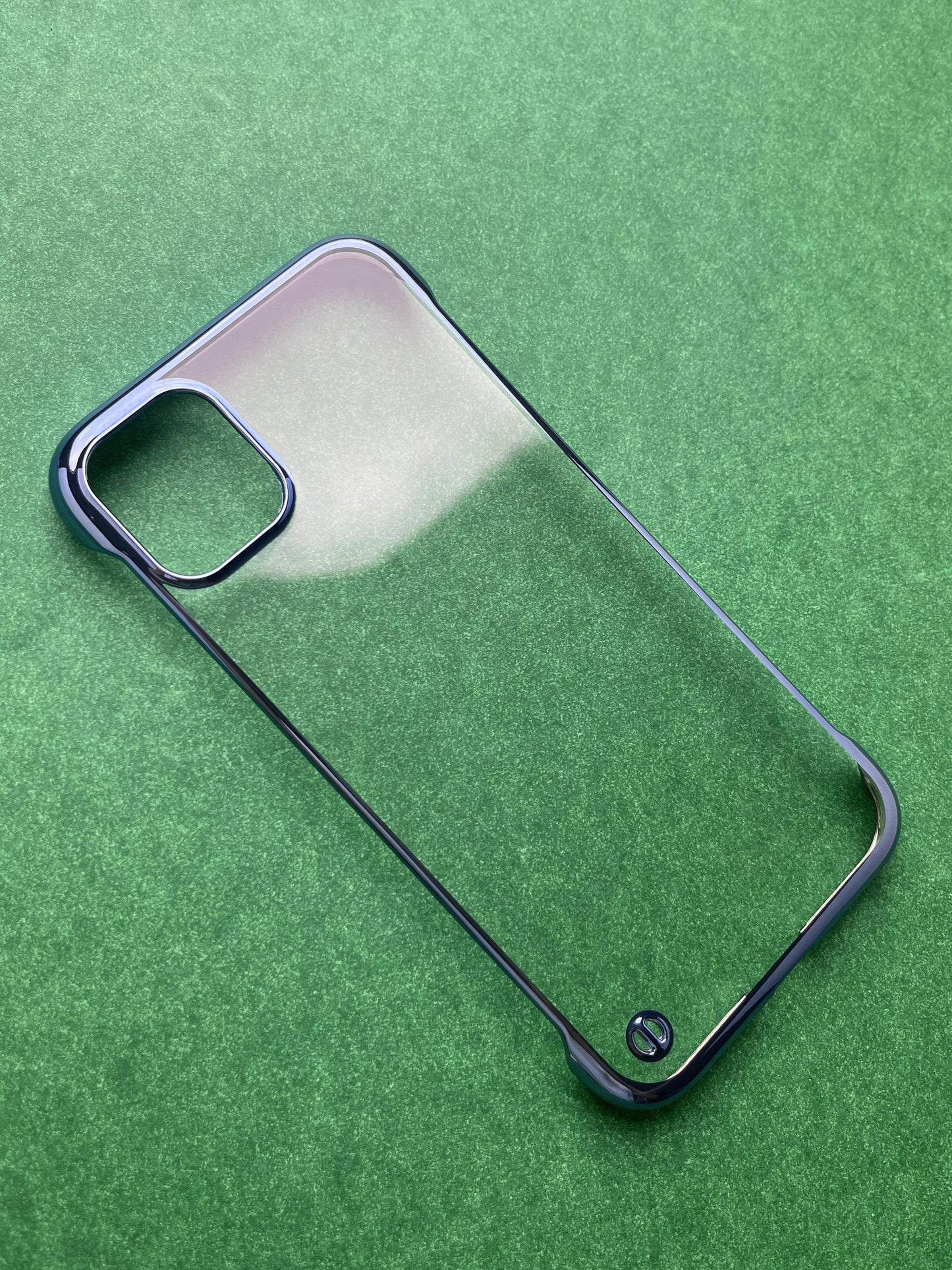 Blue Non Yellow Ultra Slim Electroplating Two Cut case for iPhone