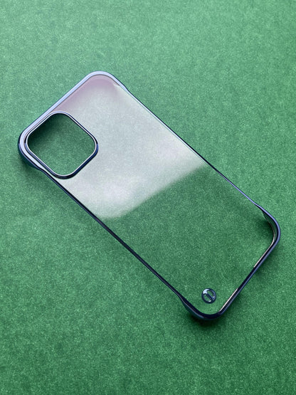 Blue Non Yellow Ultra Slim Electroplating Two Cut case for iPhone