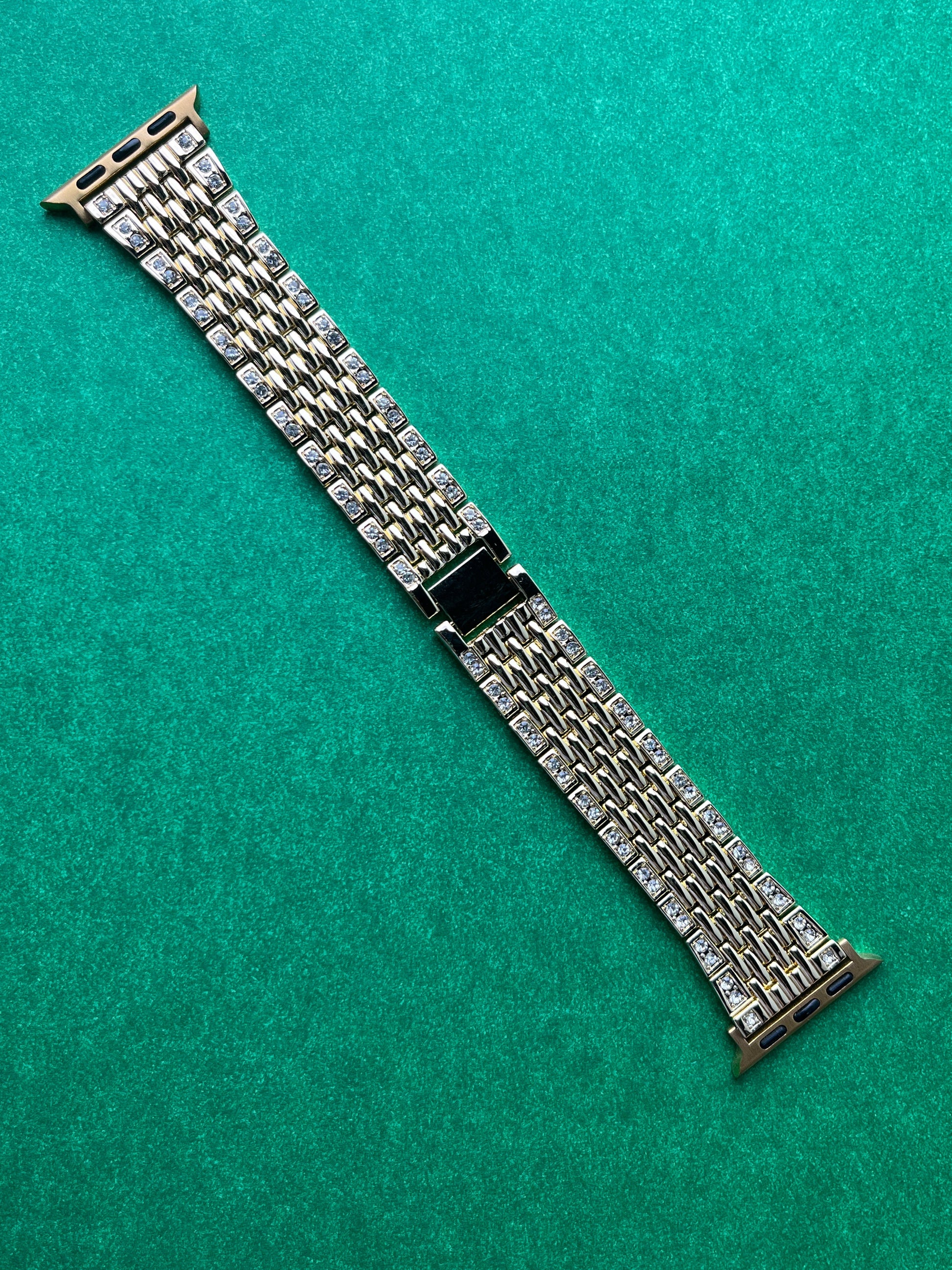 Glaring Diamond Stainless Steel Strap