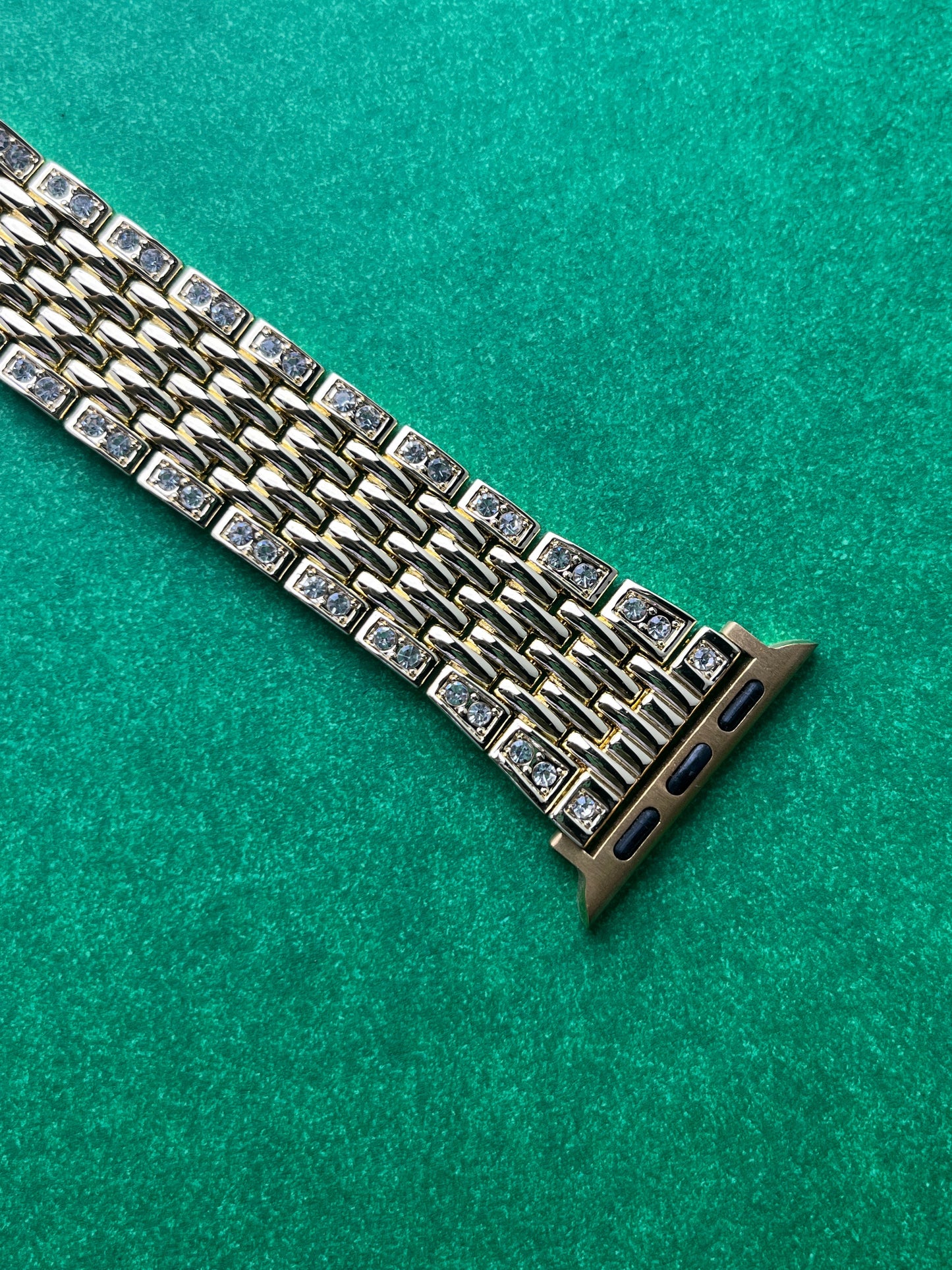 Glaring Diamond Stainless Steel Strap