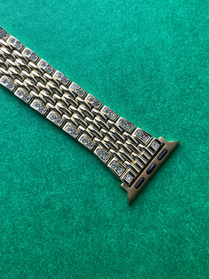 Glaring Diamond Stainless Steel Strap