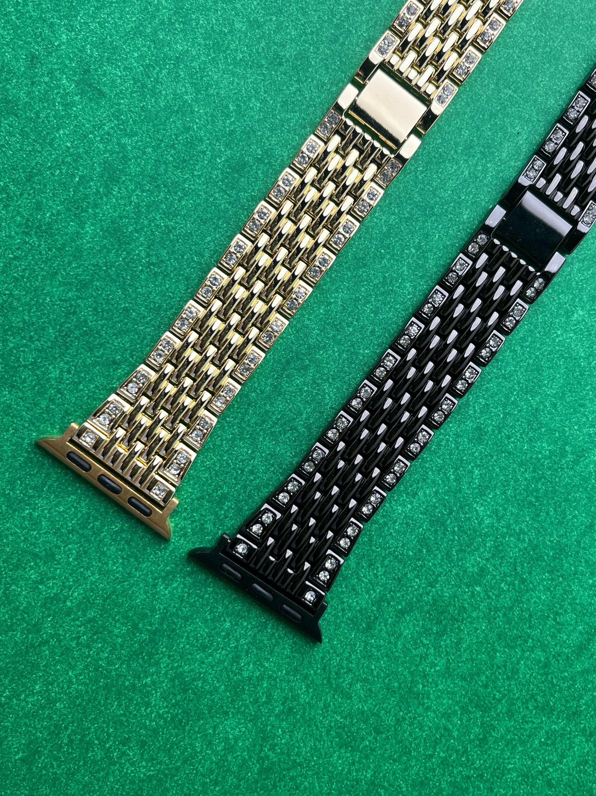 Glaring Diamond Stainless Steel Strap