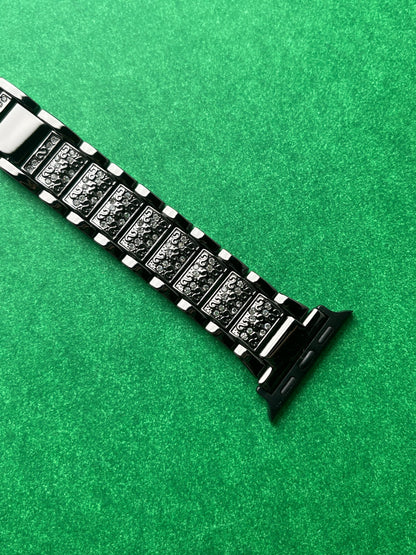 Diamond Rouge Glossy Steel Strap 