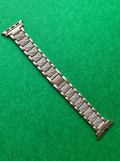 Diamond Rouge Glossy Steel Strap 