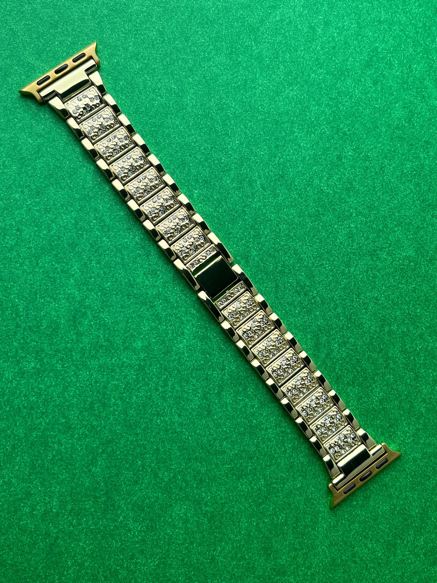 Diamond Rouge Glossy Steel Strap 