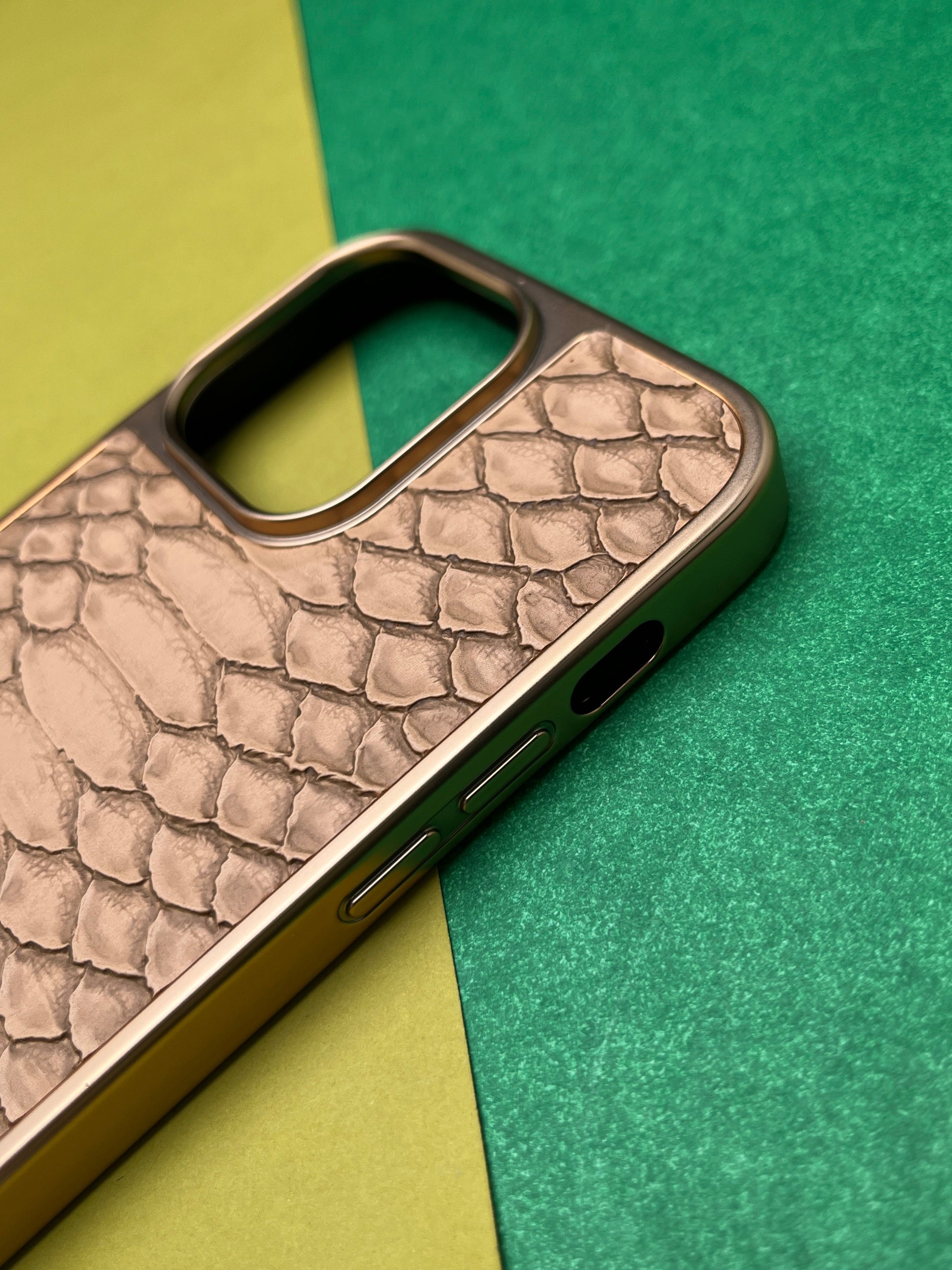 HDD Skin Crocodile Genuine Leather Case For iPhone