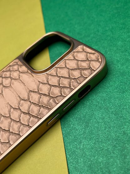 HDD Skin Crocodile Genuine Leather Case For iPhone