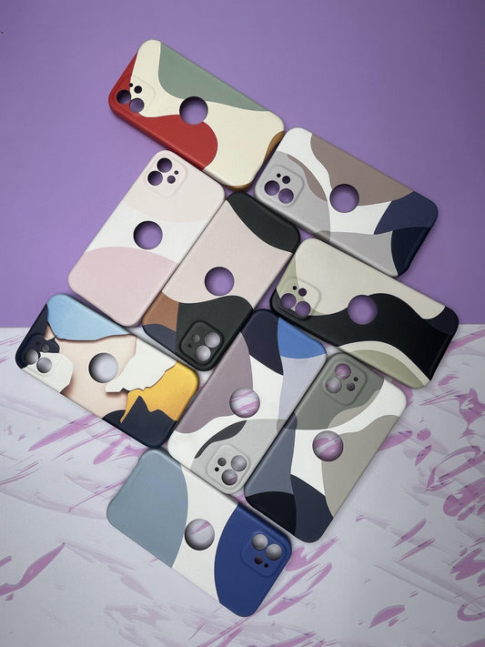 Classy Leather Print With In Side Velvet Finish Cover For iPhone 12 | clp