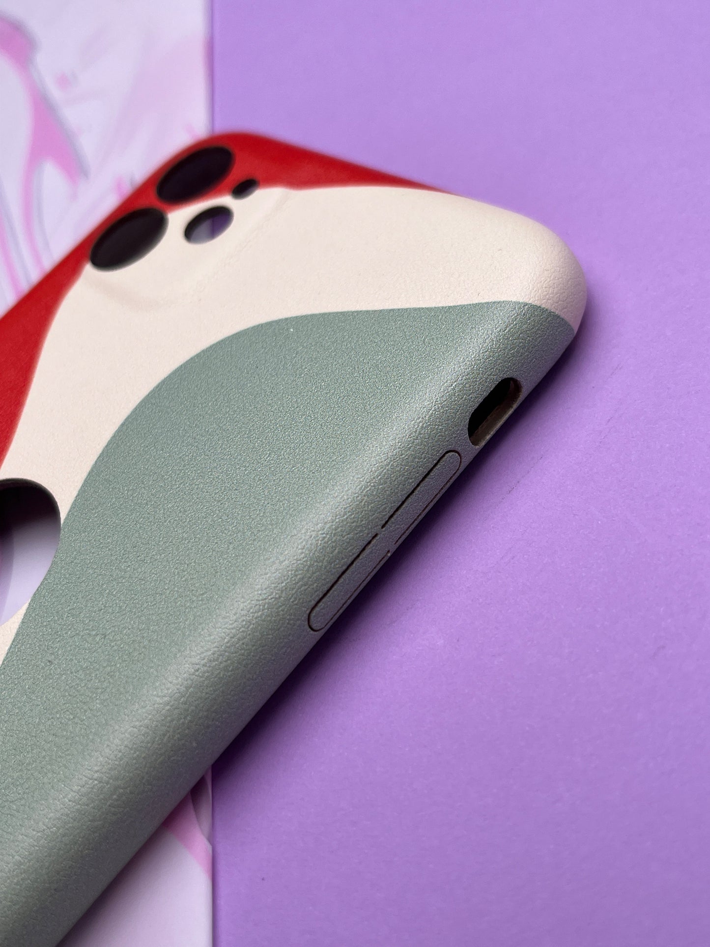 Classy Leather Print With In Side Velvet Finish Cover For iPhone 11 | clp