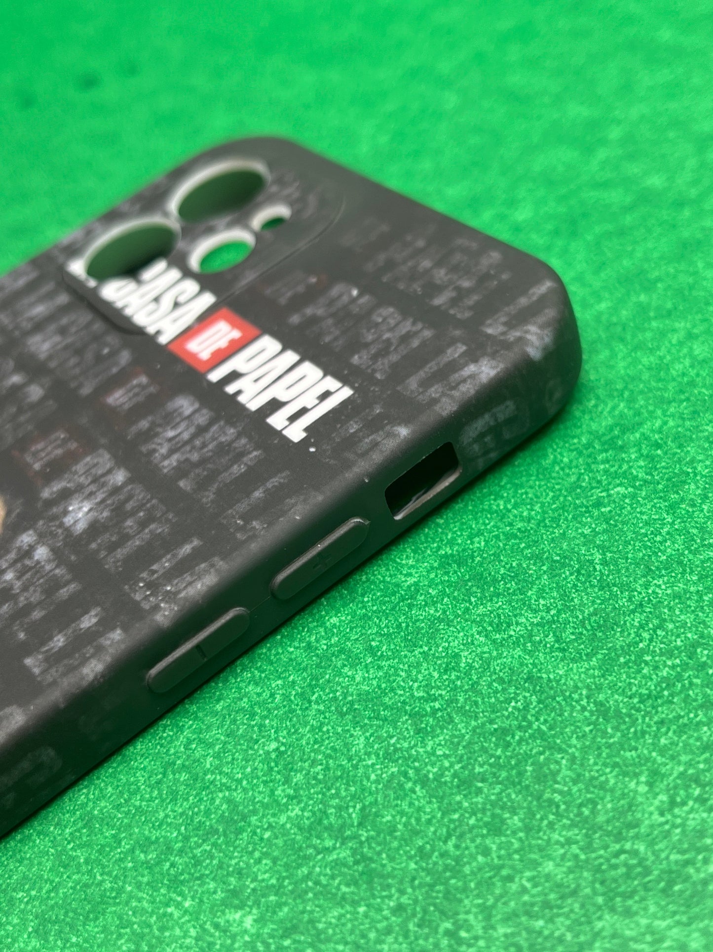 Money Heist Silicon Case Inside Velvet Finish For iPhone 12 | mhs