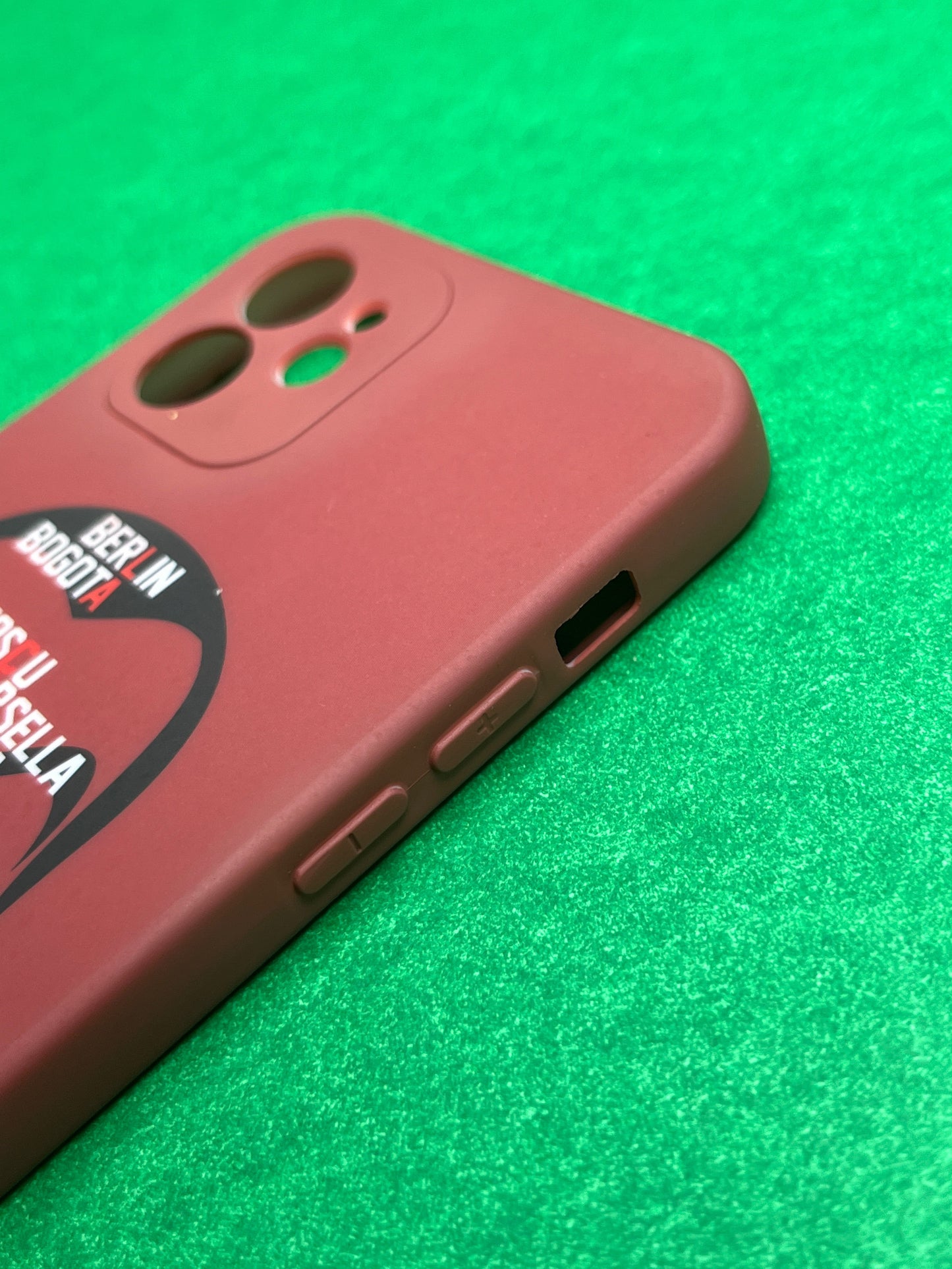 Money Heist Silicon Case Inside Velvet Finish For iPhone 12 | mhs