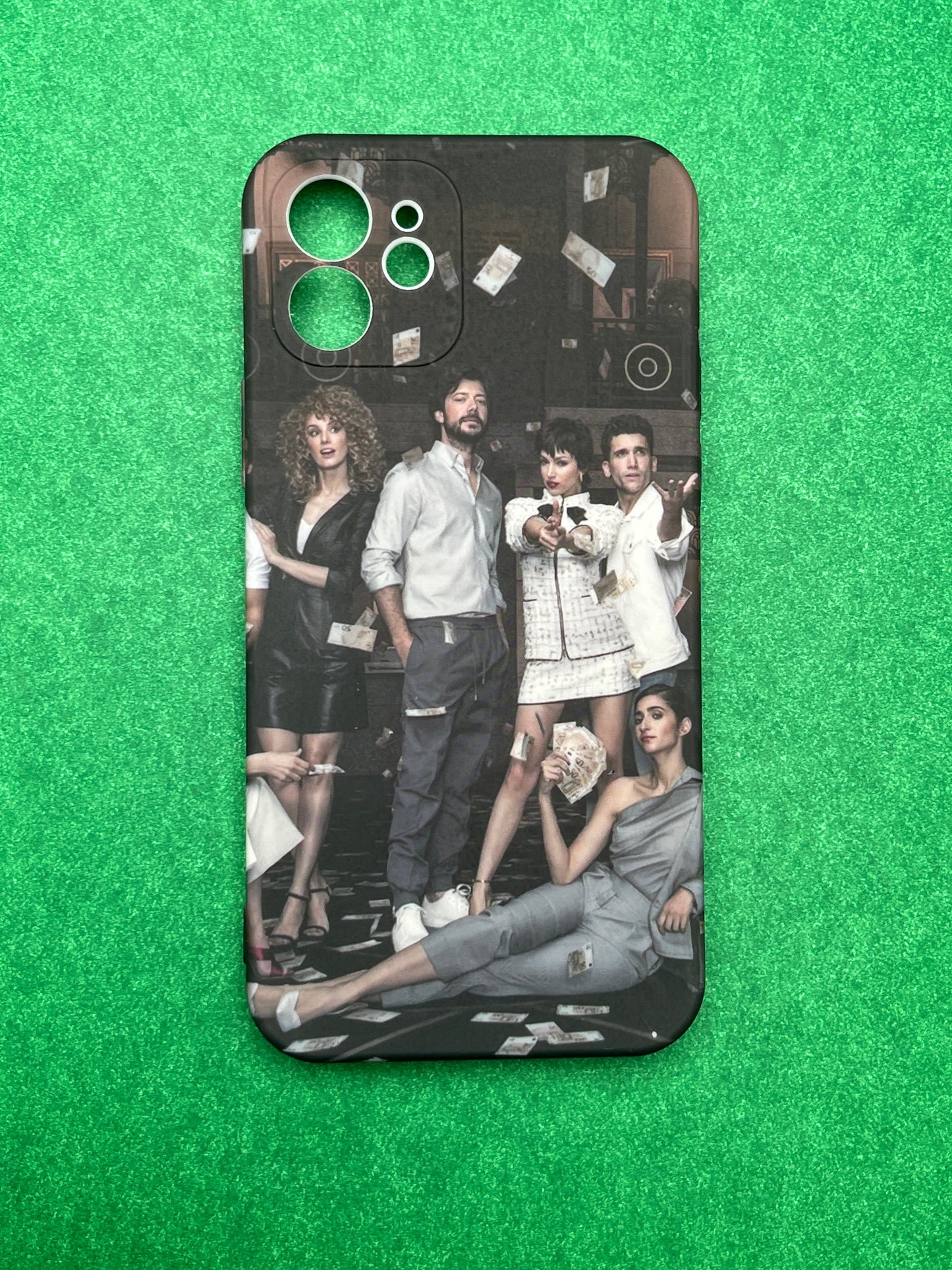Money Heist Silicon Case Inside Velvet Finish For iPhone 12 | mhs