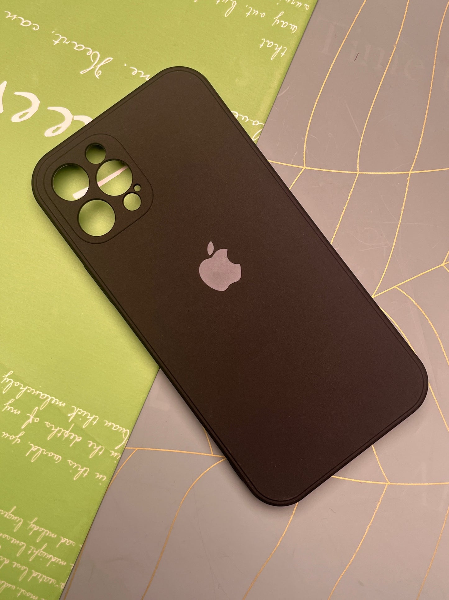 Silicon Case With Camera Protection For iPhone 12 Pro | scw