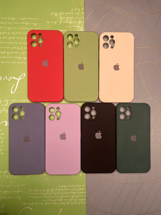Silicon Case With Camera Protection For iPhone 12 Pro | scw