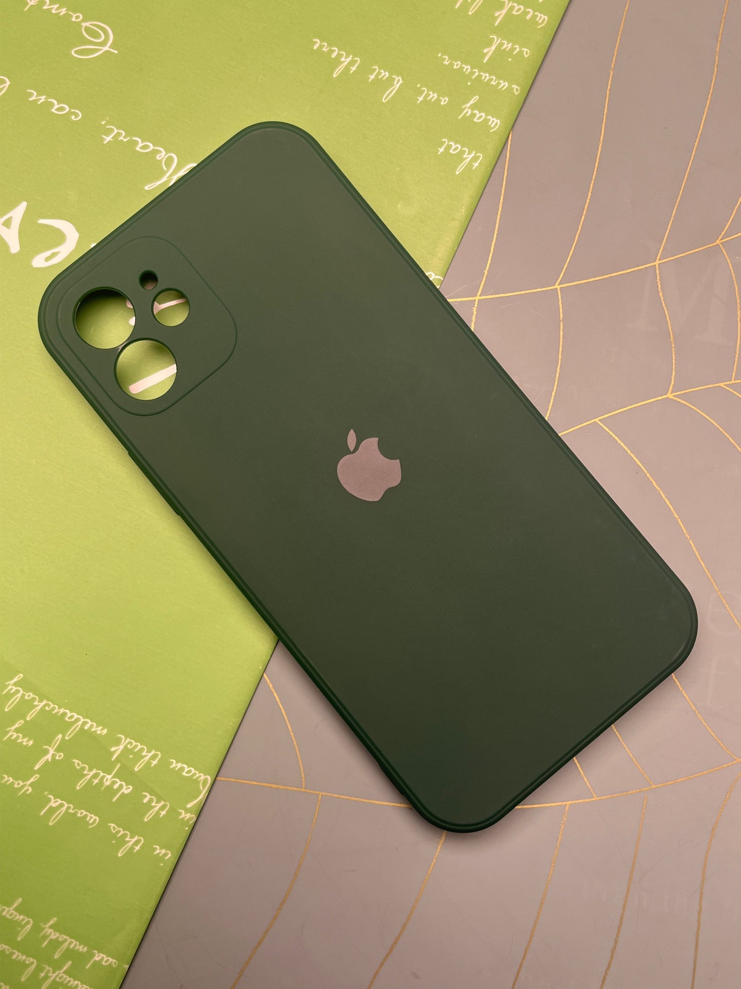 Silicon Case With Camera Protection For iPhone 12 | scw
