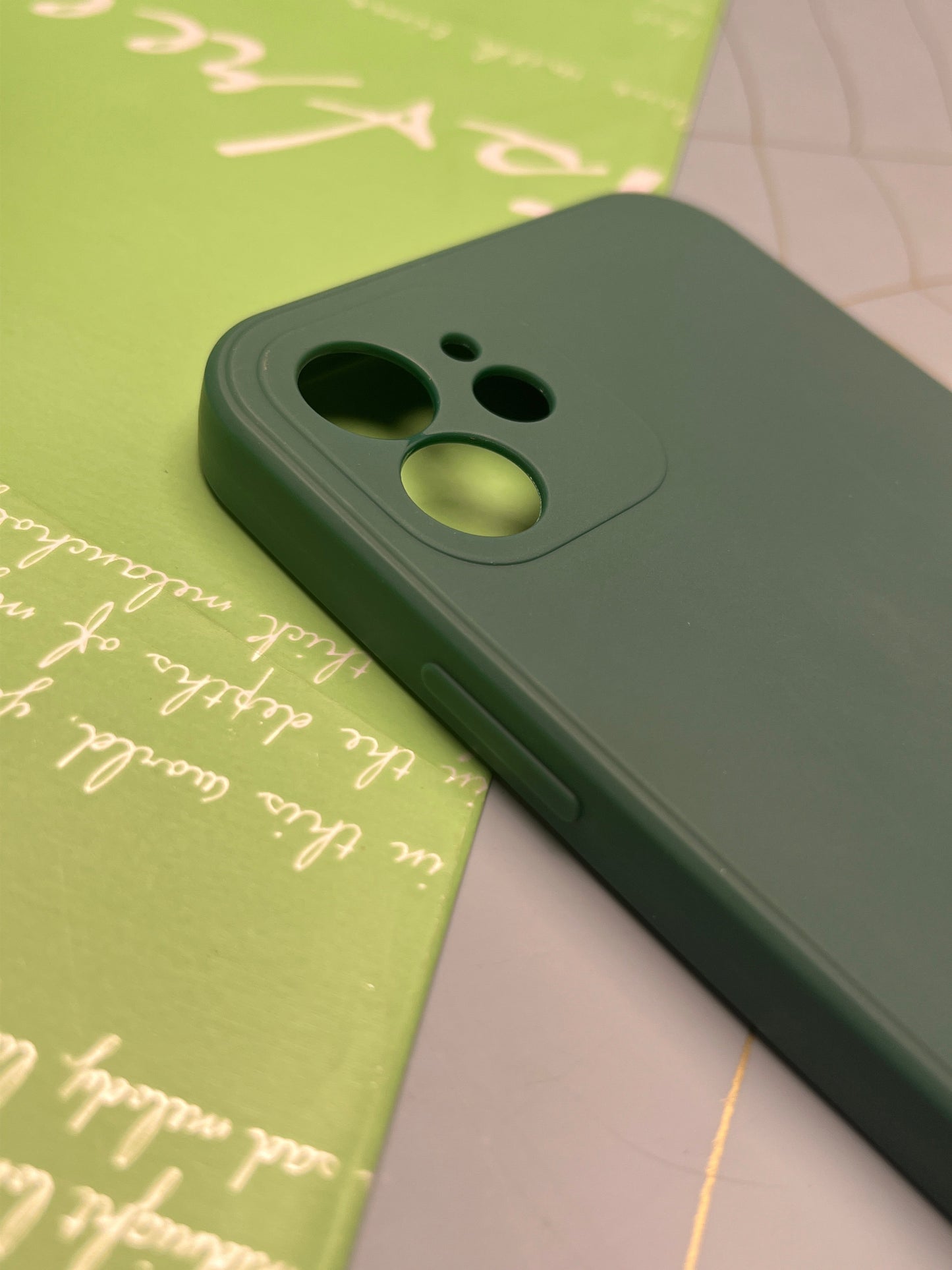 Silicon Case With Camera Protection For iPhone 12 | scw