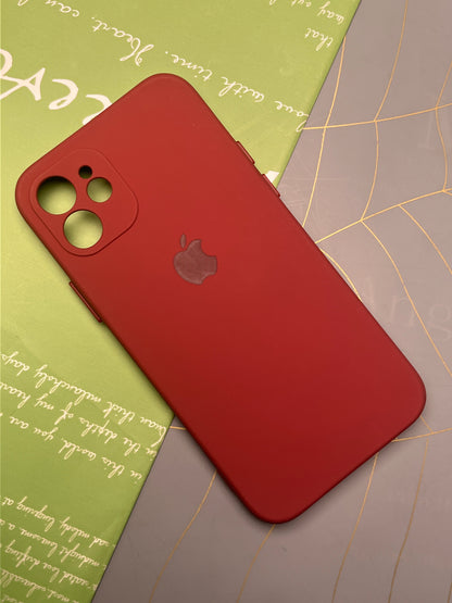 Silicon Case With Camera Protection For iPhone 12 | scw