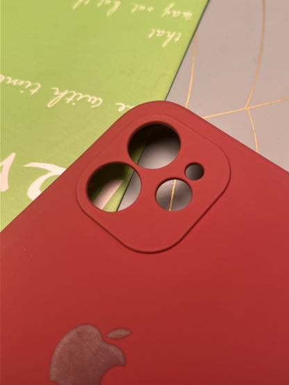 Silicon Case With Camera Protection For iPhone 12 | scw