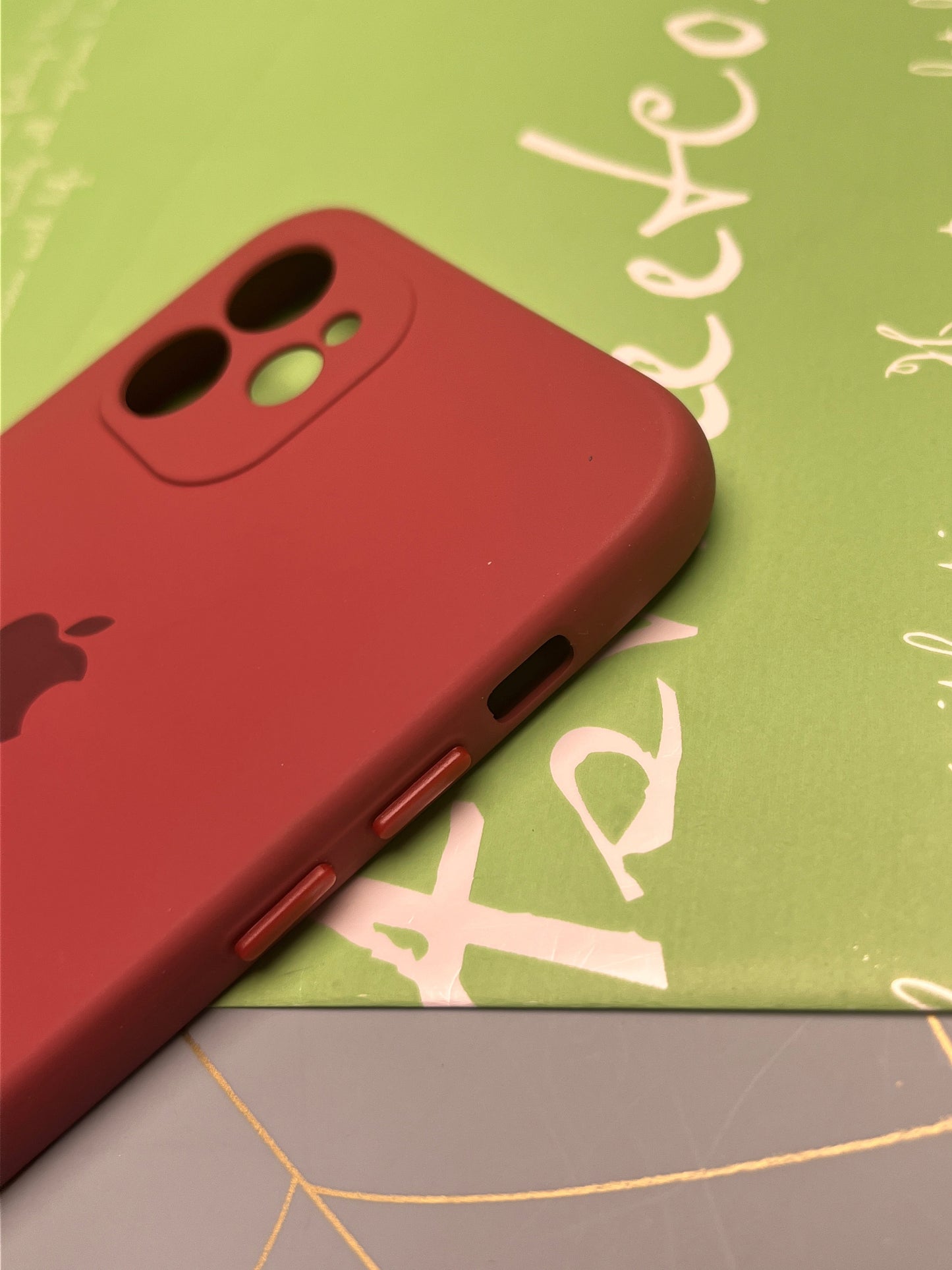 Silicon Case With Camera Protection For iPhone 12 | scw