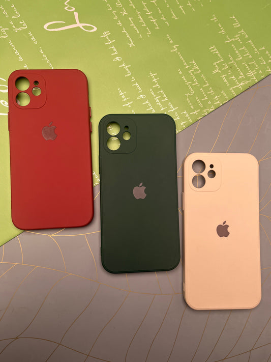 Silicon Case With Camera Protection For iPhone 12 | scw