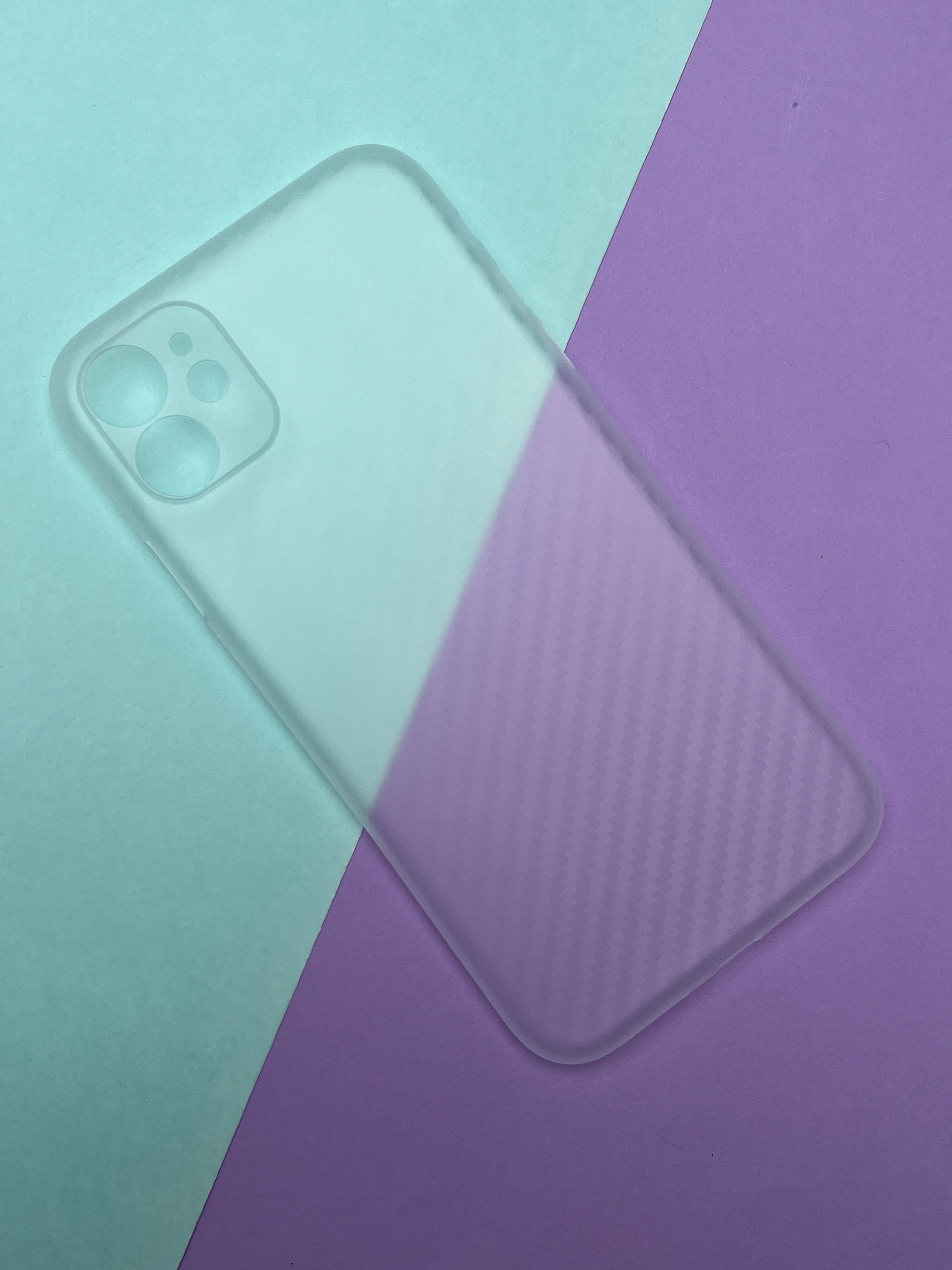 K-Doo White Ultra Slim Carbon Paper Case For iPhone