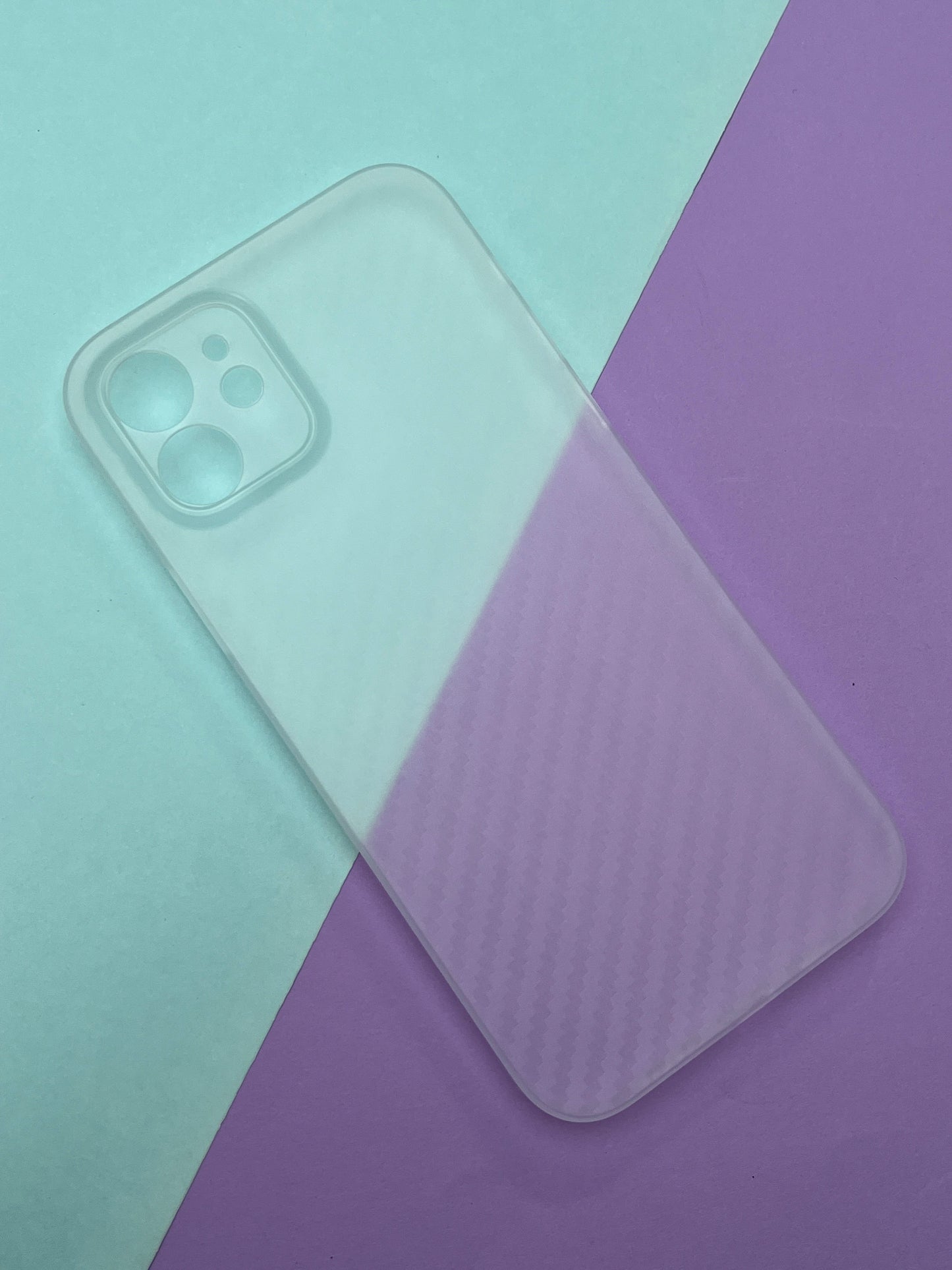 K-Doo White Ultra Slim Carbon Paper Case For iPhone