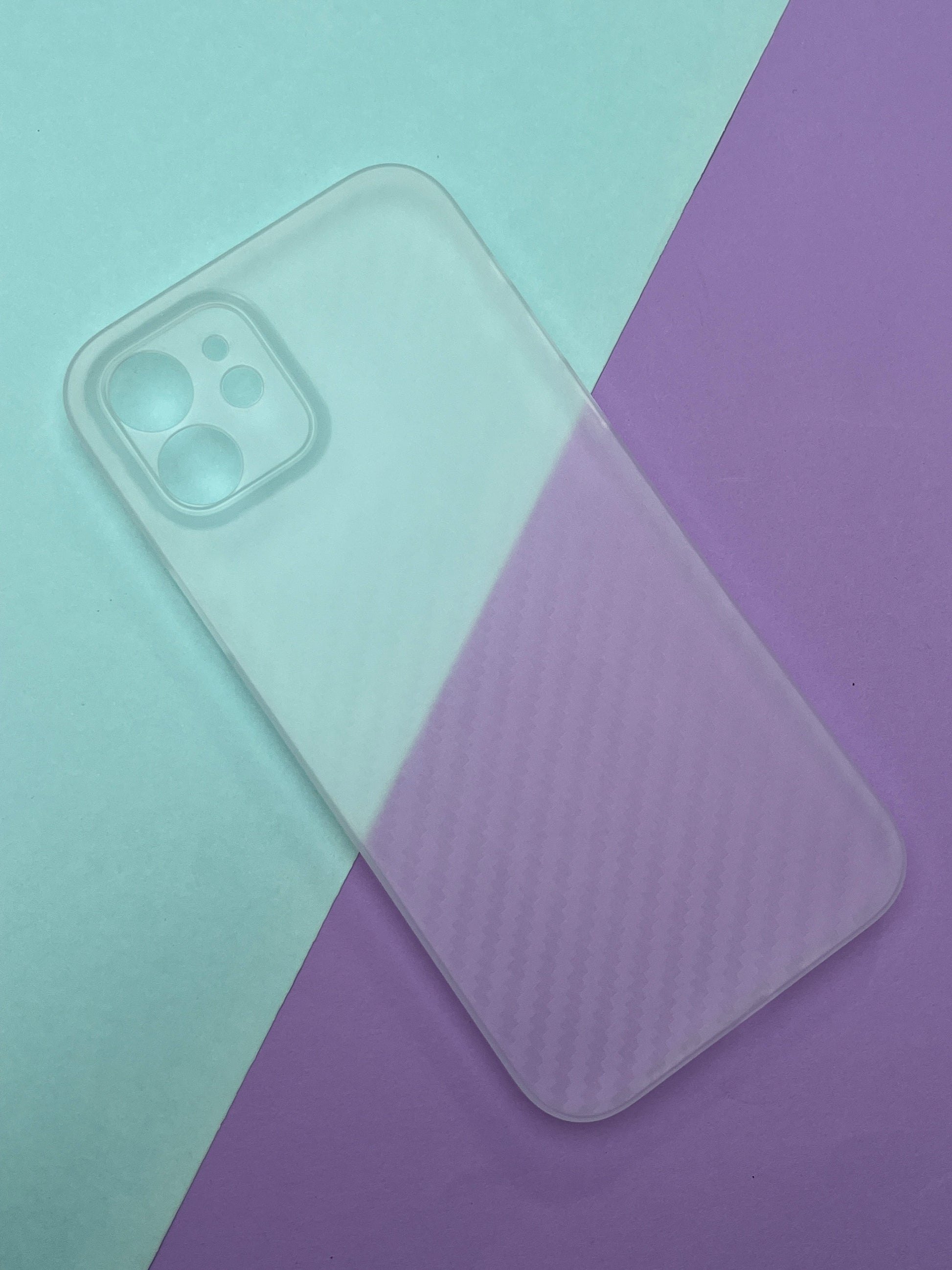 K-Doo White Ultra Slim Carbon Paper Case For iPhone