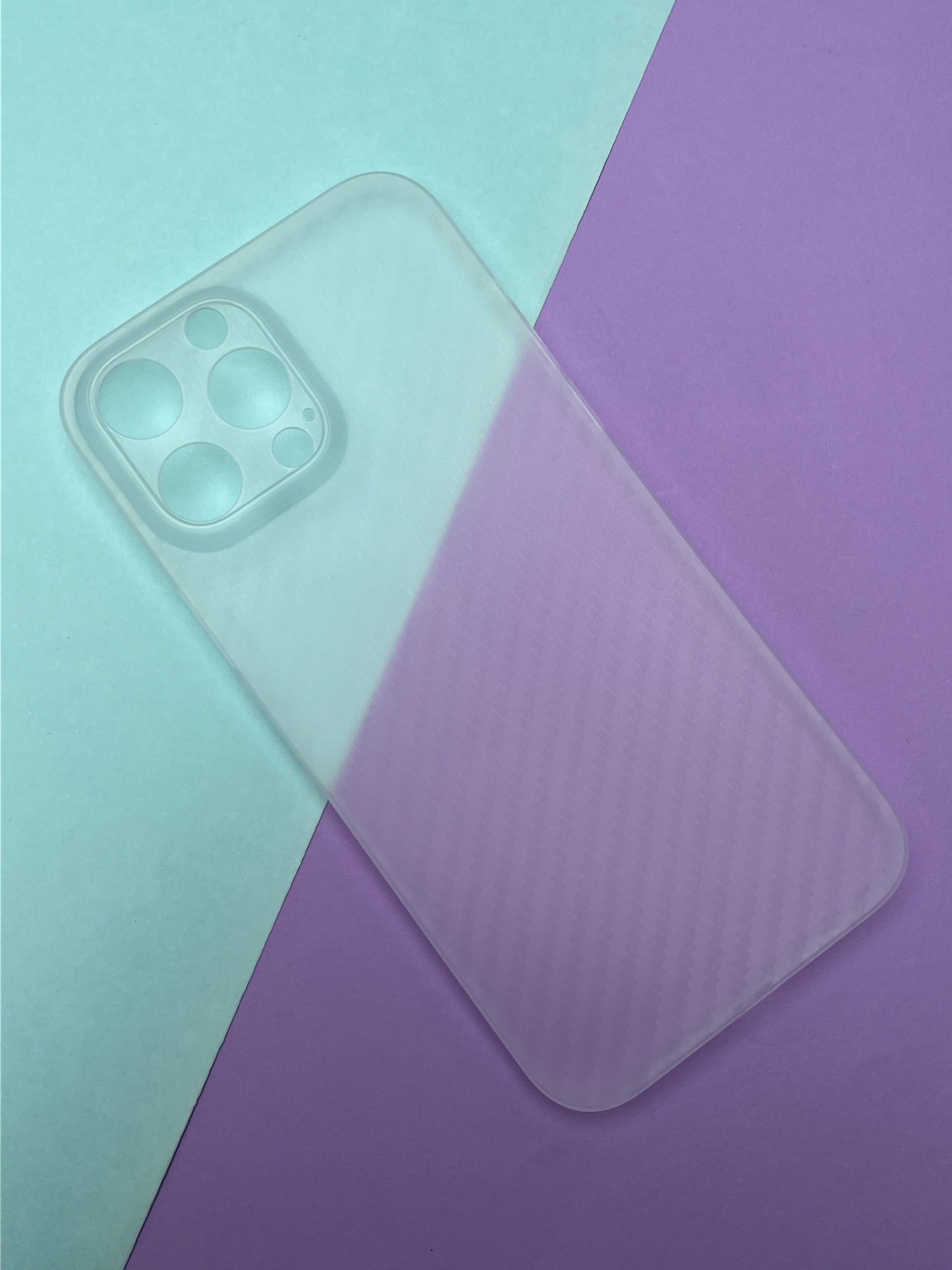 K-Doo White Ultra Slim Carbon Paper Case For iPhone