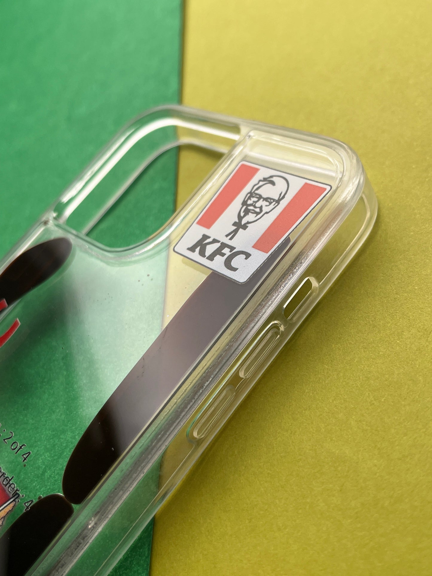 KFC Floating Toy Liquid Case For iPhone