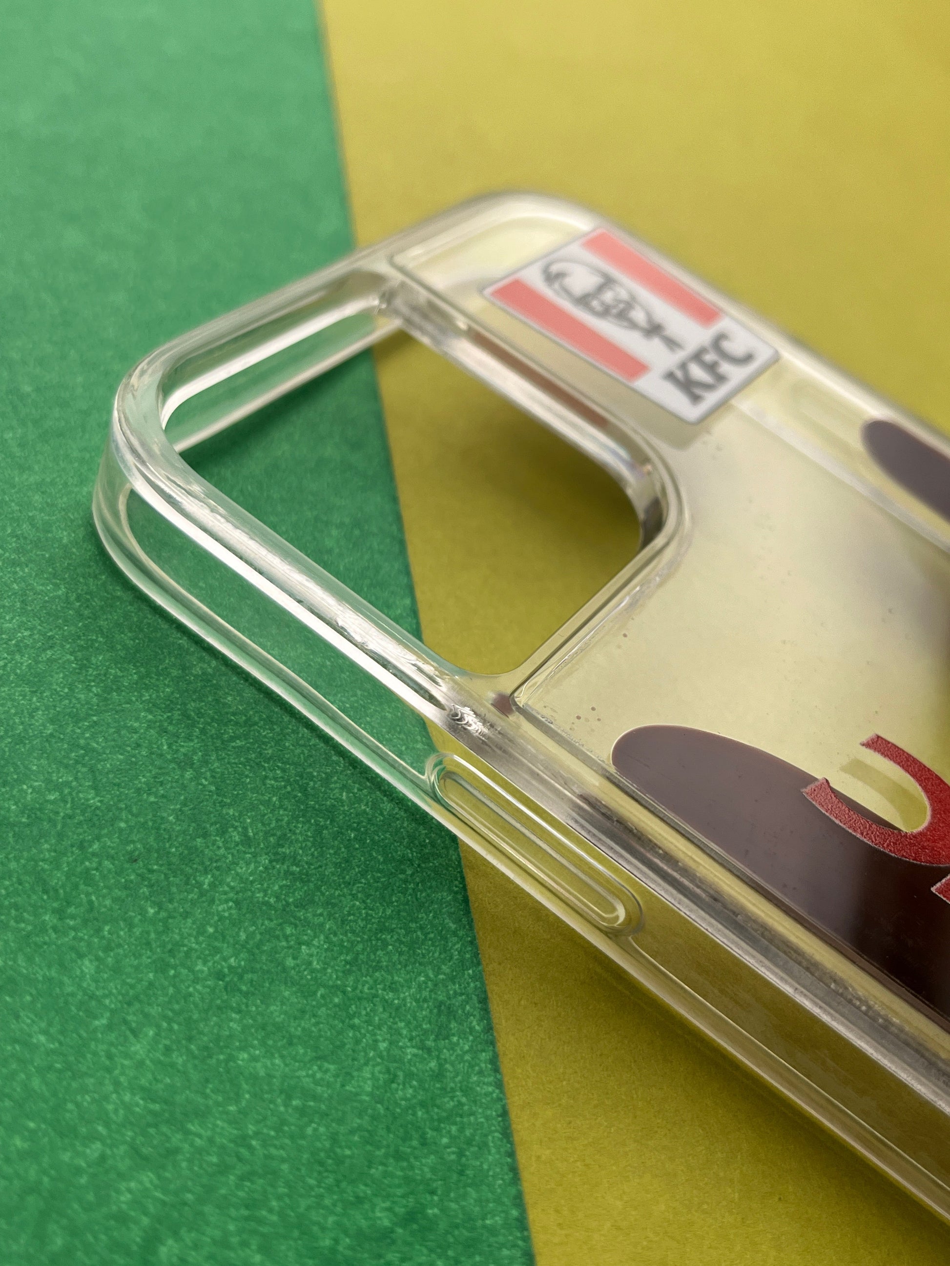 KFC Floating Toy Liquid Case For iPhone