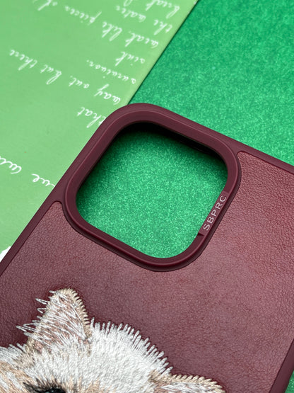 Santa Barbara Red Cat Back Cover for iPhone