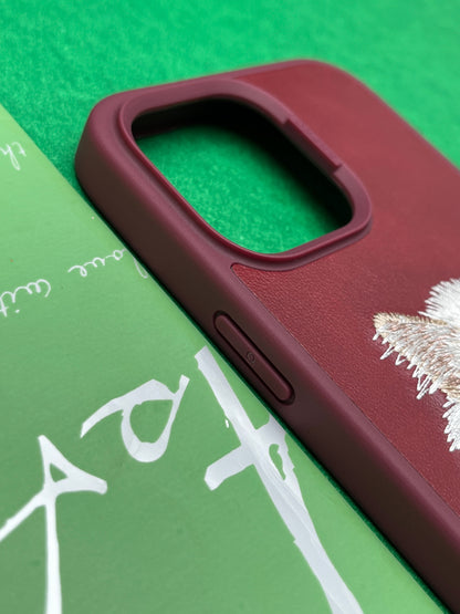 Santa Barbara Red Cat Back Cover for iPhone