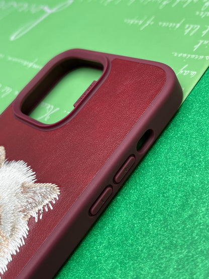 Santa Barbara Red Cat Back Cover for iPhone