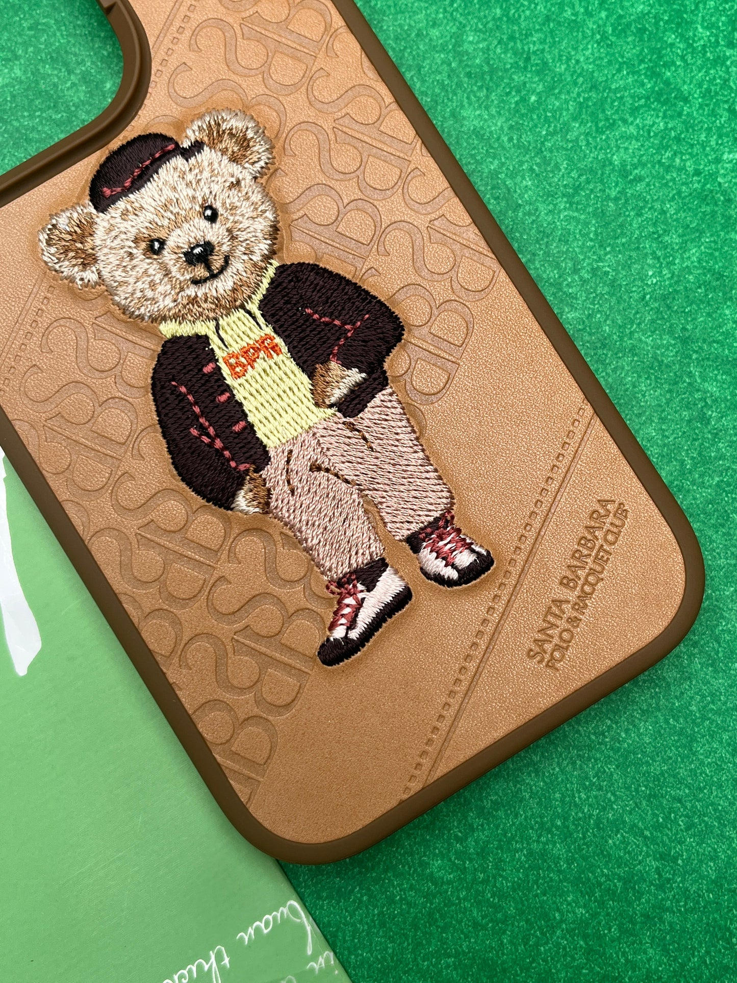 Santa Barbara Brown Teddy Back Cover for iPhone