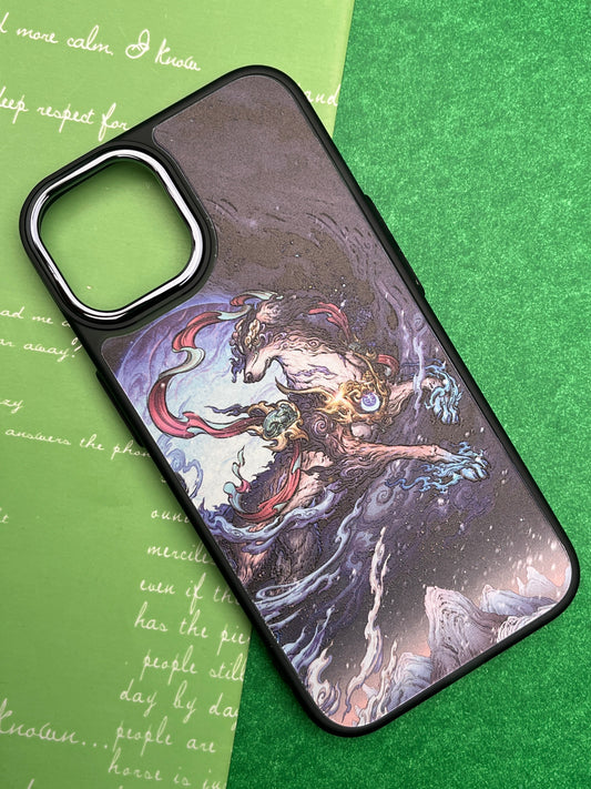 SIVA Peace Dog Animation Slim Bumper Case