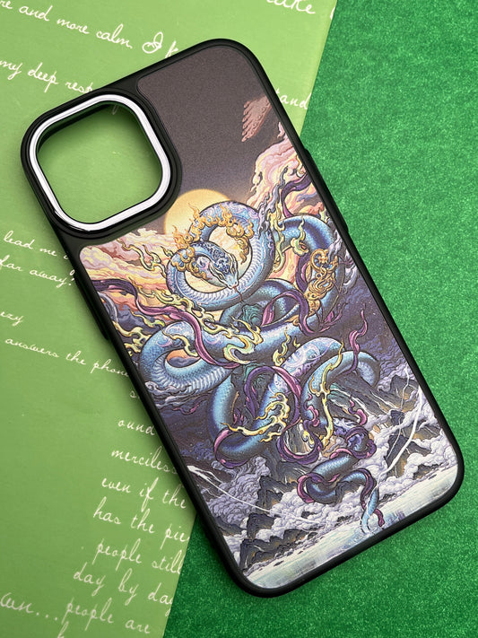 SIVA Snake Animation Slim Bumper Case