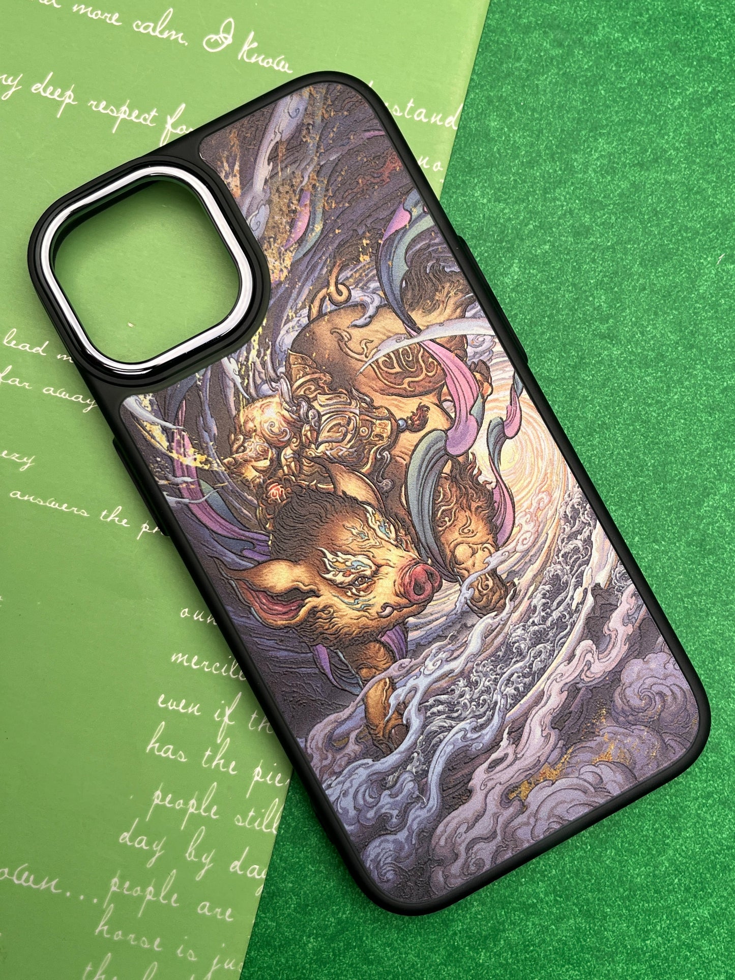 SIVA Wild Pig Animation Slim Bumper Case