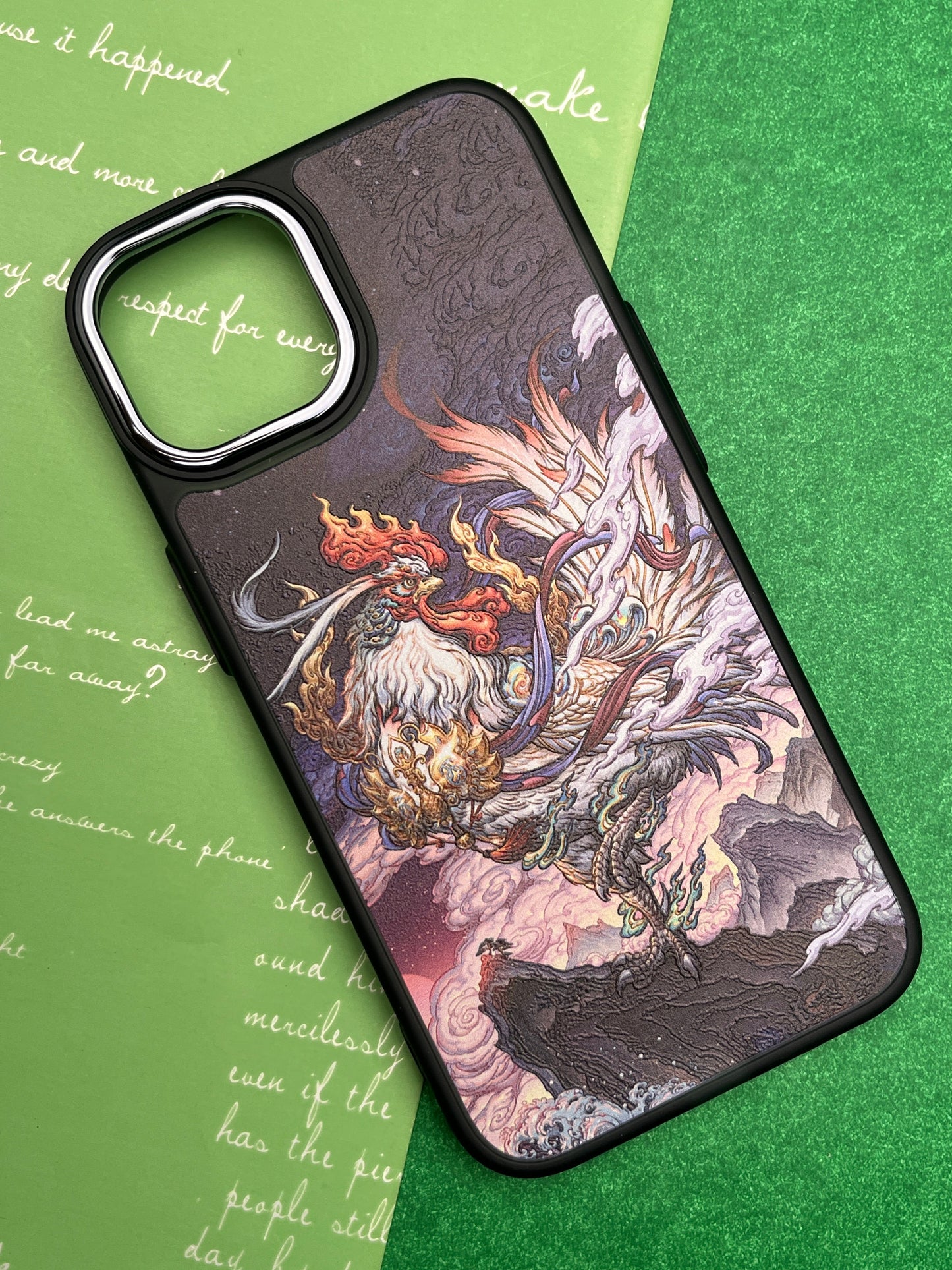 SIVA Wild Hen Animation Slim Bumper Case