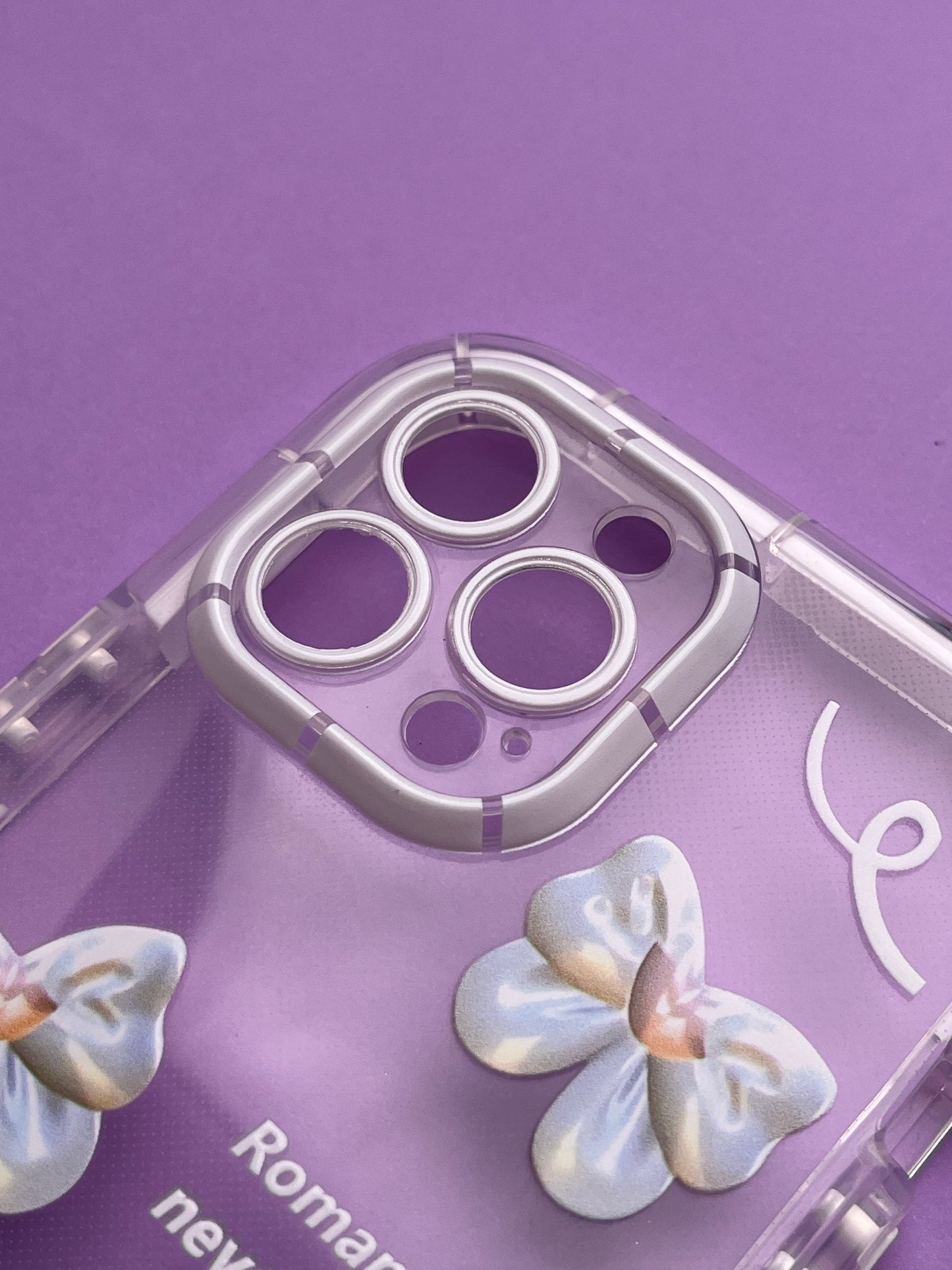 Girlish Bow Radium Bumper Case For iPhone