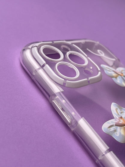 Girlish Bow Radium Bumper Case For iPhone