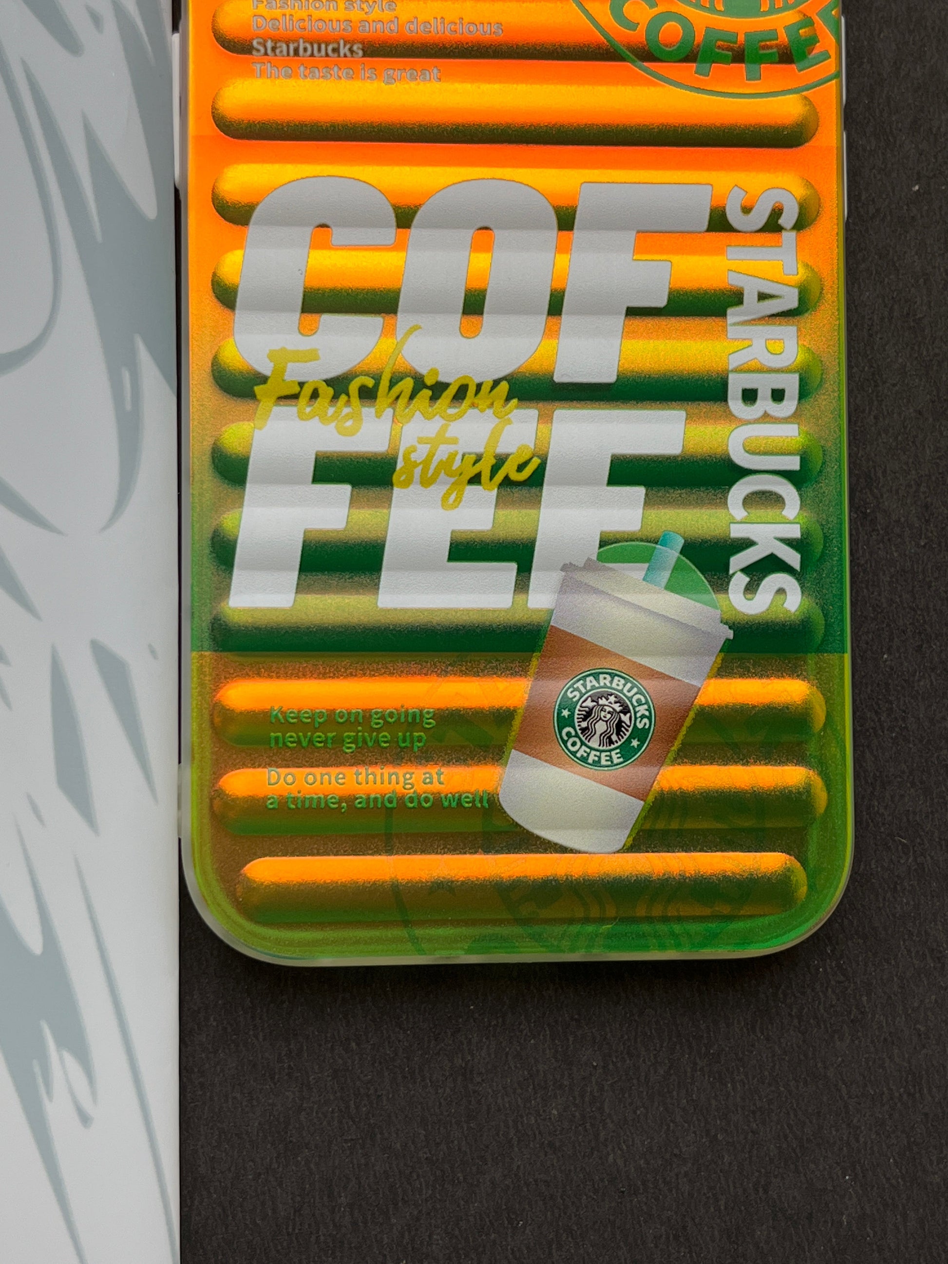 Gradient Starbucks FASHION STYLE Slim Bumper Case For iPhone