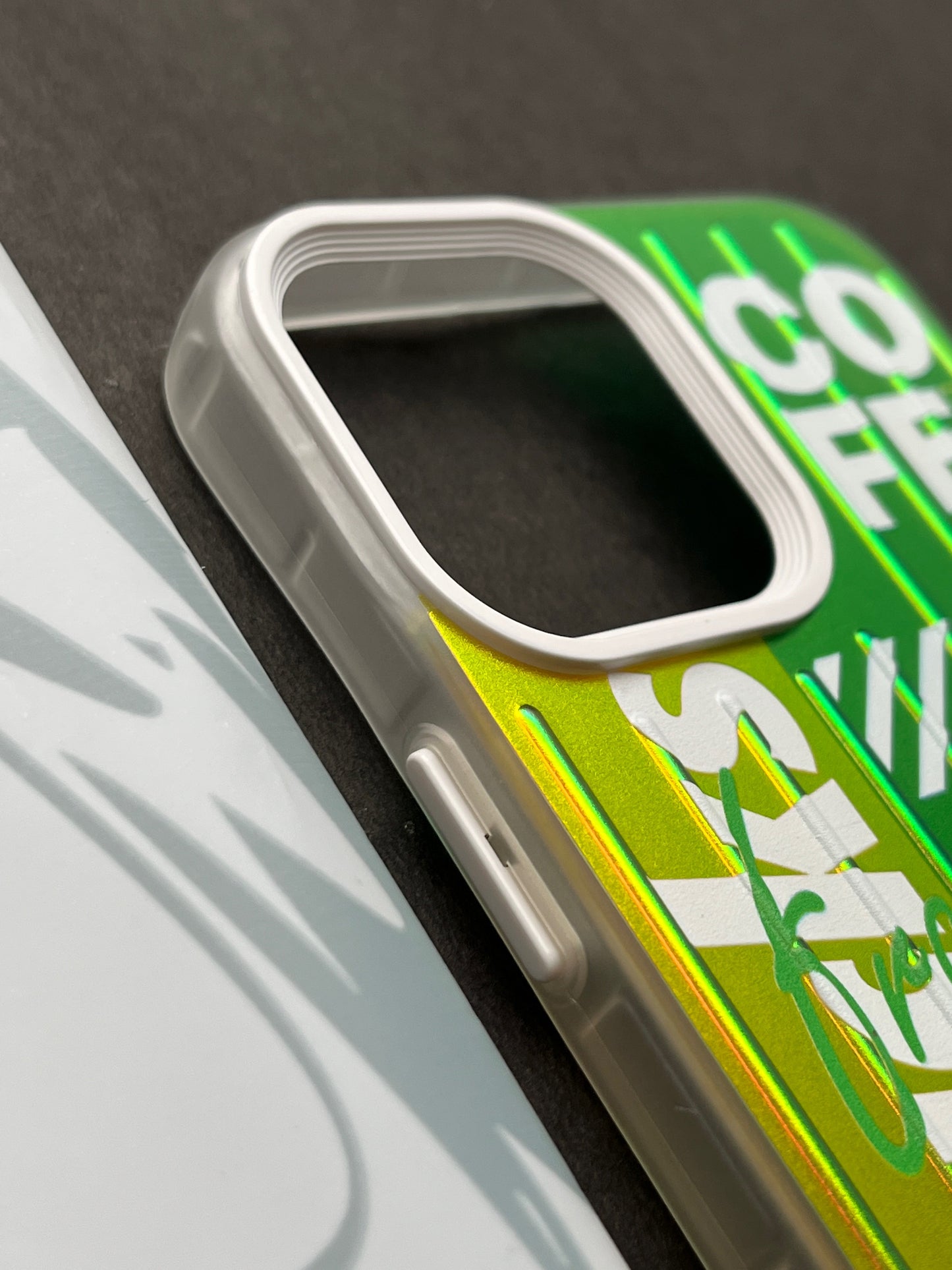 Gradient Starbucks COFFEE GOOD Slim Bumper Case For iPhone