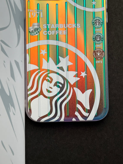 Gradient Starbucks COFFEE 1971 Slim Bumper Case For iPhone